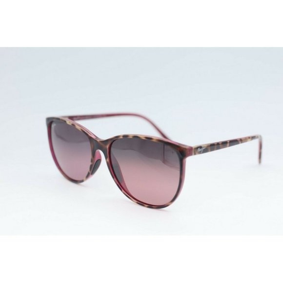 Maui Jim Ocean MJ 723-12B Oval Tortoise Sunglasses Polarized Maui Rose Lens (C)